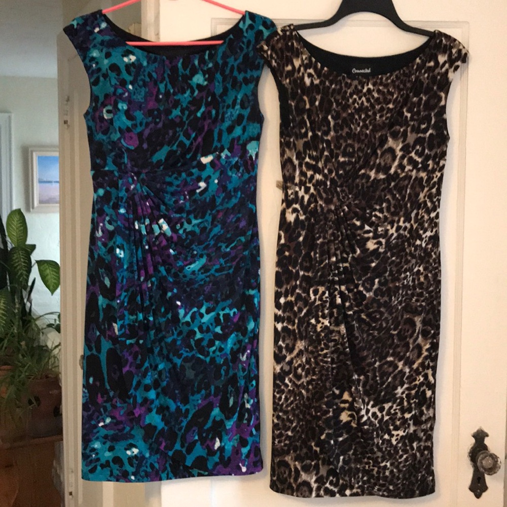 2 Wrap Pencil Dresses